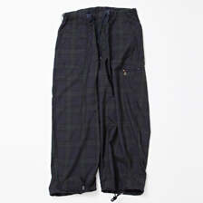 CORONA FATIGUE SLACKS / UTILITY OVER SLACKS / TECH WOOL TROPICAL CLOTH / BLACK WATCH FP024-24-03画像