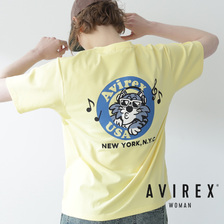 AVIREX TOM CAT NEW YORK T-SHIRT 7834235606画像