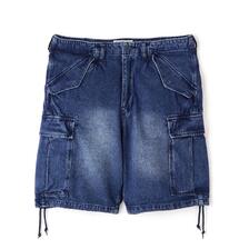 AVIREX M-65 FATIGUE DENIM SHORT PANTS 7833913008画像