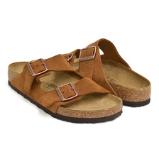 BIRKENSTOCK ARIZONA MINK / SUEDE LEATHER NARROW 1027162画像