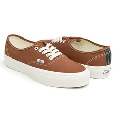 VANS PREMIUM AUTHENTIC REISSUE 44 LX CANVAS CAROB BROWN VN000CQAC48画像