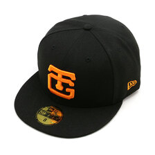 NEW ERA 59FIFTY NPBクラシック 読売ジャイアンツ ブラック &times; ラストオレンジ 13562200画像