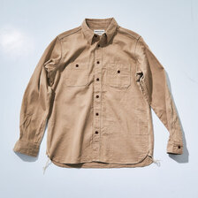 SAMURAI JEANS SJCBS24-HB セルビッチへリンボーンシャツ画像