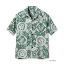 SUN SURF COTTON CANVAS OPEN SHIRT &ldquo;PEARL HARBOR HAWAII&rdquo; SS39281画像