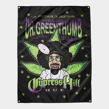 HUF &times; CYPRESS HILL DR GREENTHUMB BANNER AC01008画像