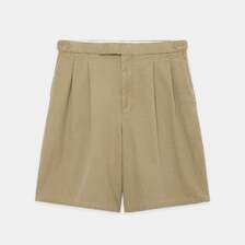 marka OFFICER PANTS 2TUCK SHORTS - organic cotton gabardine - M24B-05PT01B画像