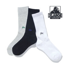 X-LARGE SMALL LOGO EMB SOCKS 101242054011画像