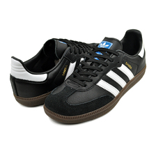 adidas SAMBA OG C CBLACK/FTWWHT/GUM5 IE3678画像