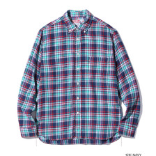 SUGAR CANE INDIA MADRAS CHECK BUTTON DOWN SHIRT SC29256画像
