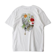 Subciety FLOWER PRAYING HANDS TEE 108-40011画像