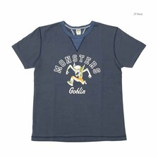 BARNS COZUN UNION SPECIAL S/S T-SHIRT - MONSTERS - BR-24237画像