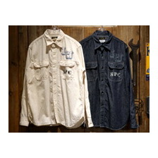 COLIMBO HUNTING GOODS HILLHEAD WORK SHIRT "LANGFORD UNITY LAUNCH FACILITY" ZZ-0307画像