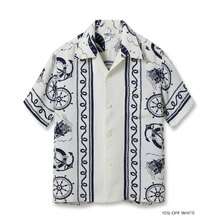 SUN SURF RAYON HAWAIIAN SHIRT &ldquo;ALL ABOARD&rdquo; SS39230画像