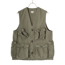 GOLD COTTON WEATHER CLOTH C-1 VEST 24A-GL15473画像