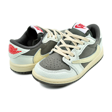 NIKE JORDAN 1 LOW OG SP (TD) TRAVIS SCOTT REVERSE MOCHA sail/university red-ridgerock DO5441-162画像