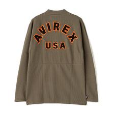 AVIREX GOLF WEAR ロゴバックプリントシャツ 7833230203画像