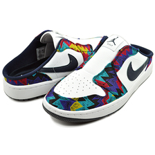 NIKE AIR JORDAN MULE GOLF NOTHING BUT NET white/obsidian-speed yellow FJ1214-100画像