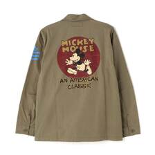 AVIREX UTILITY SHIRT MICKEY 7834120008画像