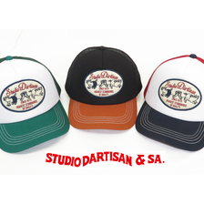 STUDIO D'ARTISAN ワッペン メッシュキャップ 7559画像