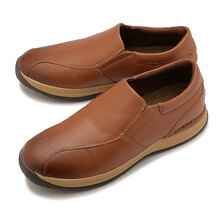 ROCKPORT OPEN ROAD TACONIC SLIP ON BRANDY-BURNISHED ML0031画像