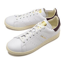 adidas STAN SMITH LUX FOOTWEAR WHITE/MAROON/CREAM WHITE ID1414画像