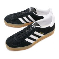 adidas GAZELLE INDOOR CORE BLACK/FOOTWEAR WHITE/GUM JI2060画像