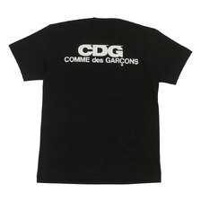 CDG COMME des GARCONS BACKPRINT LOGO T-SHIRT SZ-T074画像
