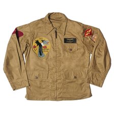 WAREHOUSE Lot 2219 M-421a JKT USMCR M 421A VMF322 FIGHTING COCKS(アップリケ)画像