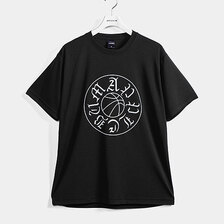 APPLEBUM Elite Performance T-shirt (Circle Logo) DRY BLACK 2411141画像