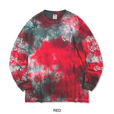 CLUCT &times; DUNCAN LEMMON DUNKS L/S TEE TIE DYE #E 04905画像