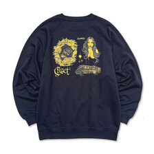 CLUCT &times; DUNCAN LEMMON DUNKS CREW SWEAT #F 04906画像
