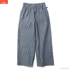COOKMAN Wide Chef Pants Hickory Navy 231-34881画像