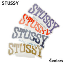 STUSSY BURLY THREADS STICKER画像