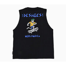 DC SHOES 24 SKATE SKULL SLEEVELESS DSL242017画像