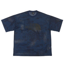 THE NORTH FACE S/S Mesh Tee NAVY&times;BLACK NT32430R画像
