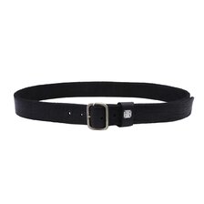 GUIDI LEATHER BELT WITH BUCKLE BISON FULL GRAIN BLT16-BISON画像