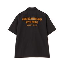 Schott TC WORK SHIRT"AMERICAN BRAND WITH PRIDE EMB" 7824123008画像