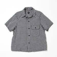 THE CORONA UTILITY CS011S UTILITY FIELD SHIRT Monotone Gingham Check CS011S-24-02画像