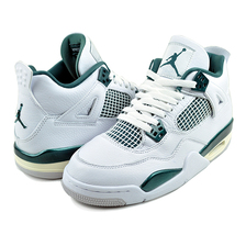 NIKE AIR JORDAN 4 RETRO (GS) white/oxidized green-wht FQ8213-103画像