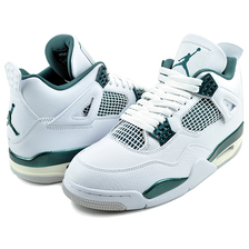NIKE AIR JORDAN 4 RETRO white/oxidized green-wht FQ8138-103画像