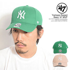 '47 Brand Yankees Raised Basic '47 MVP RAC17CTP画像