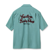 STYLE EYES RAYON BOWLING SHIRT &ldquo;CUSTOM BODY SHOP&rdquo; SE39261画像