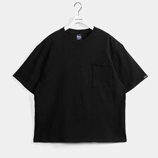 APPLEBUM ULTRA HEAVYWEIGHT POCKET T-SHIRT (12OZ) [BLACK] 2411125画像