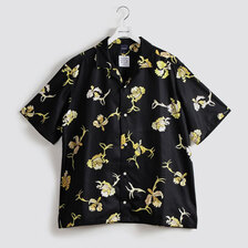APPLEBUM "FREE" ALOHA SHIRT [BLACK] 2410202画像