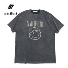narifuri &times; SMILE Pigment Dye Print S/S Tee NFSM-01画像