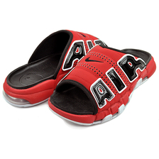 NIKE AIR MORE UPTEMPO SLIDE NA university red/white-black FJ6035-600画像