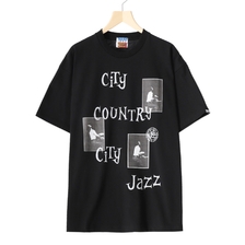 CITY COUNTRY CITY COTTON T-SHIRT_CITY COUNTRY CITY JAZZ PIANO CCC-243T001画像