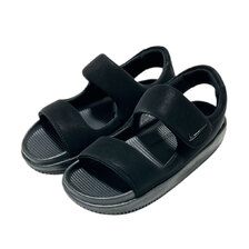 NIKE WMNS CALM SANDAL BLACK/BLACK-BLACK FJ6043-001画像