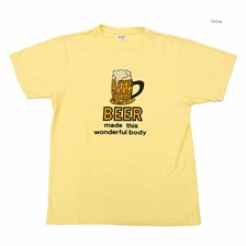 DUBBLE WORKS Lot.33005 PRINTED TEE "BEER"画像