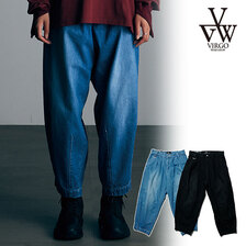 VIRGOwearworks &times;女神織DENIMES GW Type-2 wide denim pants VG-PT-425画像